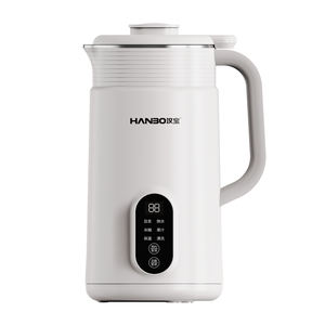 HANBO Fabrik preis 1L geräuscharme Sojabohnen milch maschine Küchenmaschine Sojamilch hersteller brechen Wand Lebensmittel mixer Sojabohnen milch maschine - Product Image 1