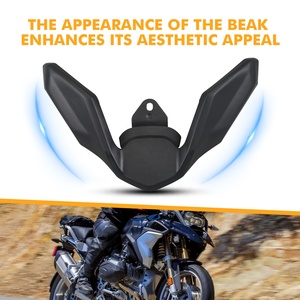 NiceCNC cubierta de rueda de extensión de guardabarros de carenado de pico delantero para <span class=keywords><strong>BMW</strong></span> R 1200GS R1200GS LC 2017-2019 R1250GS R <span class=keywords><strong>1250</strong></span> <span class=keywords><strong>GS</strong></span> 2019-2023 <span class=keywords><strong>2022</strong></span> - Product Image 2