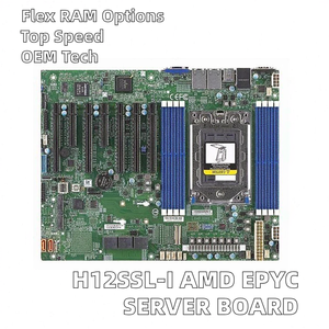 Lunko H12SSL-I Single Channel Server Motherboard for EPYC 7002/7003 High-Performance Enterprise <b>PCBA</b> Board Customizable RAM H12S - Product Image 5