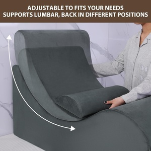 Coussin de chaise de <span class=keywords><strong>yoga</strong></span> en mousse à positionnement ergonomique multifonctionnel Fauteuil de lecture inclinable et réglable <span class=keywords><strong>pour</strong></span> le soutien lombaire - Product Image 3