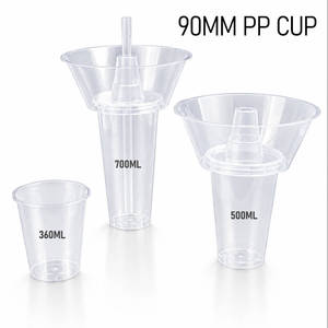 <span class=keywords><strong>Gobelet</strong></span> PP Bubble Boba Tea avec couvercle, plateau à collation <span class=keywords><strong>jetable</strong></span>, plateau à salade et fruits, <span class=keywords><strong>gobelet</strong></span> à partager, <span class=keywords><strong>gobelet</strong></span> en <span class=keywords><strong>plastique</strong></span> - Product Image 2