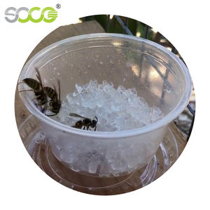 Super Penyerap Polimer Tulang Kering Toaches Cacing Lebah Super Gel Air Serangga Pengumpan Serangga - Product Image 1
