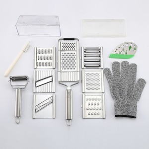 ที่ขูดผัก 4 in 1 อุปกรณ์ครัวสแตนเลส ที่ขูดผิวมะนาวพร้อมด้ามจับ - Product Image 1