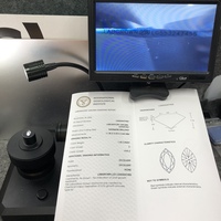 Diamantes al por mayor Precio de fábrica Suministro 1.43CT E VVS2 2EX Excelente diamante blanco Corte Marquesa Diamante cultivado en laboratorio CVD