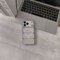 Coque de téléphone antichoc en PC pour iPhone 17 Pro Max, 5 couleurs, magnétique, dissipation thermique, vente en gros