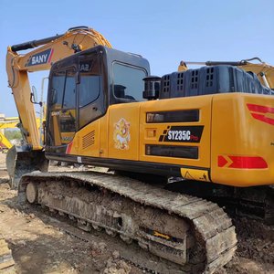 รถขุดไฮดรอลิก SANY 235 มือสอง รุ่นปี 2024 น้ำหนัก 23.5 ตัน เครื่องยนต์ Isuzu 128 กิโลวัตต์ พร้อมอะไหล่สำคัญ แหล่งกำเนิดอันฮุย - Product Image 1