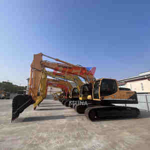 Excavatrice sur chenilles Hyundai 220LC-9S d'occasion, 20 tonnes, haute efficacité, capacité de la benne de 1,15 m, garantie d'un an - Product Image 1