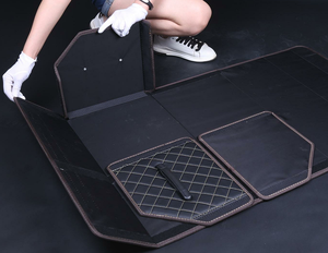 Organisateur en cuir PU artificiel pliable, pour toutes les troncs de voiture, personnalisé, prix d'usine, rétro - Product Image 4