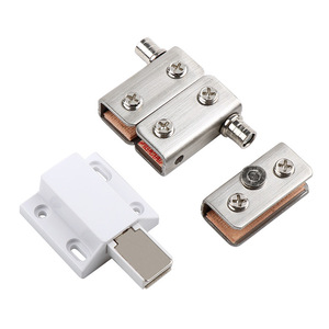 Kẹp Trên Và Dưới Bằng Thép Không Gỉ, Bản Lề Cửa Kính, Tủ Trưng Bày, Bản Lề, Cảm Ứng Từ, Lò Xo, Kẹp Hai Chạm - Product Image 5