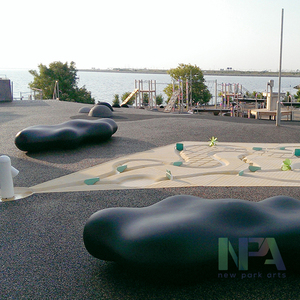 NPA Urban ม้านั่งพลาสติกสำหรับตั้งโชว์,ม้านั่งในสวนโคมไฟบนคลาวด์ - Product Image 2