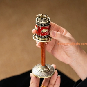 Prix usine <span class=keywords><strong>Bull</strong></span> Brûleur D'encens Rotatif <span class=keywords><strong>Zen</strong></span> Ligne Encens Encensoir Titulaire Boeufs Haute Style Ancien Alliage Décoration. Ménage - Product Image 3