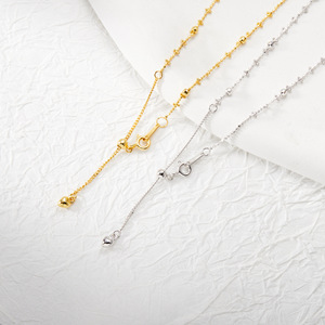Collar con Colgante de Jade Espuma de Agua de Alta Gama, Chapado en Plata Pura S925, Estilo Chino Nuevo, Pixiu de Oro de 18K - Product Image 3