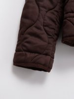 Manteau d'hiver chic pour femme TKS, nouvelle collection automne-hiver, décontracté, col rond, épais, à manches longues, fermeture éclair rétro