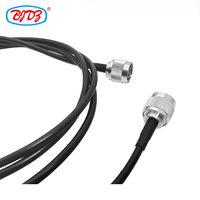 Prise mâle de Type N à faible perte directement en usine à prise mâle de Type N pour assemblage de câble d'extension coaxial RG223 RG-223 rf