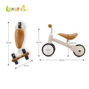 Vélo d'équilibre facile à 3 roues pour les tout-petits de 12 à 24 mois, premier cadeau d'anniversaire, jouet de vélo pour tout-petits - Product Image 6