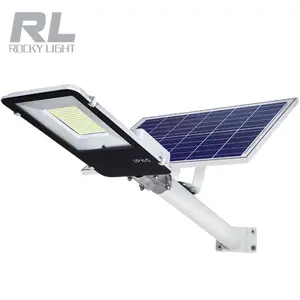 Rocky light 30W/50W/100W/150W/200W/250W 뜨거운 판매 태양 가로등 재고 배달 1 일 태양 가로등 극