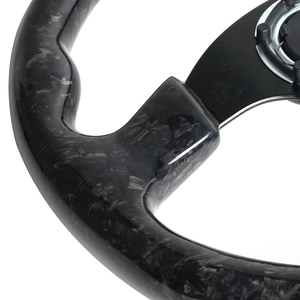 Volant personnalisé avec logo photo en fibre de carbone forgée, 3 branches, marque privée, universel 6 trous, support OEM - Product Image 5