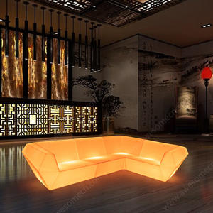 Café-restaurant Table et chaises narguilé salon brillant extérieur Led éclairé meubles <span class=keywords><strong>de</strong></span> salon canapé ensemble <span class=keywords><strong>de</strong></span> chaises - Product Image 2