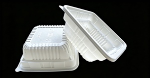 Machine de production automatique de boîtes à lunch en plastique PP jetables, à économie d'énergie, thermoformage en ligne - Product Image 3