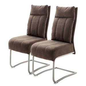 Vente de gros Mobilier Hôtel Chaises de salle à manger nordiques modernes <span class=keywords><strong>avec</strong></span> dossier Chaises de salle à manger rembourrées en tissu de velours - Product Image 1