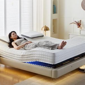 <b>Light</b> Luxury Smart Mattress Automatic Lifting Electric Multi-function Zero Gravity Feature Factory Customizable <b>Bed</b> Accessory - Product Image 6