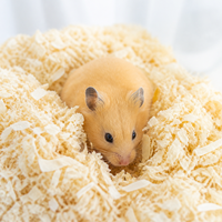 Serutan Kayu Aspen Alas Tidur Hewan Peliharaan 5-8 Tahun Poplar Partikel Besar Kecil Substrat Ular Hamster Rendah Debu