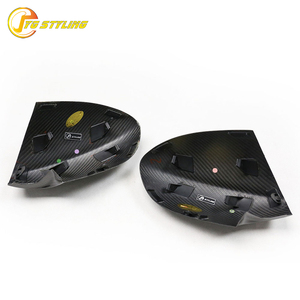 Coques de rétroviseurs en fibre de carbone véritable pour BMW E90 E92 E93 M3 1M <span class=keywords><strong>COUPE</strong></span> 2009-2013 – Coque de remplacement en fibre de carbone sèche pour rétroviseur latéral - Product Image 6