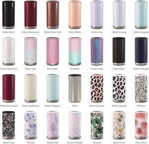 Enfriador de Latas de Cerveza de 12 oz con Recubrimiento en Polvo, Soporte para Latas Delgadas de Acero Inoxidable, Aislador de Latas con Aislamiento al Vacío - Product Image 2