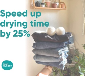 3 Gói Tấm Sấy Không Hóa Chất Len Hữu Cơ Hoàn Toàn Tự Nhiên Có Thể Tái Sử Dụng Rút Ngắn Thời Gian Khô Màu Trắng Len Bóng Sấy - Product Image 5