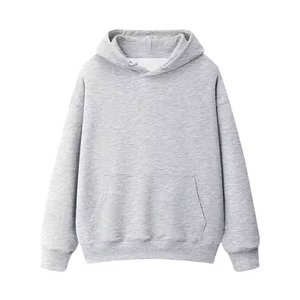 เสื้อฮู้ดดี้ผ้าฝ้ายเฟรนช์เทอร์รี่คุณภาพสูง 360 แกรม 100% ผ้าฝ้าย สำหรับผู้หญิงและผู้ชาย - Product Image 4
