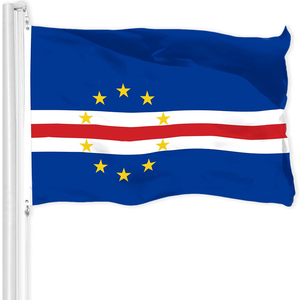 Drapeau <span class=keywords><strong>du</strong></span> Cap-Vert 3*5 pieds en polyester épaissi, drapeau <span class=keywords><strong>du</strong></span> Cap-Vert pour la <span class=keywords><strong>Coupe</strong></span> <span class=keywords><strong>du</strong></span> <span class=keywords><strong>Monde</strong></span> de football - Product Image 1