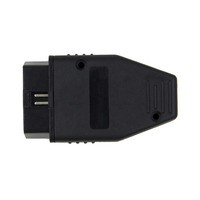 Conector Macho para Puerto OBD, Carcasa de Conector OBD2 de 16 Pines, Adaptador OBD II, Conector J1962 con PCB, Herramienta de Diagnóstico SR