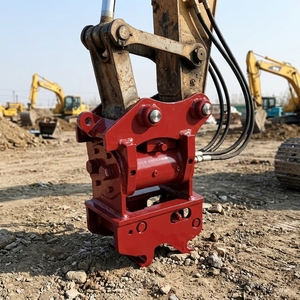 Attache rapide hydraulique inclinable à 180 degrés RIBETTER, robuste, avec garantie d'un an, pour excavatrices de 0,8 à 22 tonnes - Product Image 1