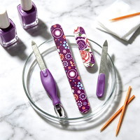 Kit de manucure et pédicure portable, ensemble d'outils professionnels pour l'entretien des ongles, pour les soins de beauté personnels et l'utilisation en salon