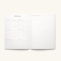 Diario de Autocuidado y Autocompromiso A5, Cuaderno Planificador, Agenda de Bienestar, Regalo Ideal para el Cuidado Personal, Impresión en Tela PP, Perfecto