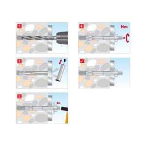 Tox Bolt Anchor S-Fix บวก M12x220/128 + 143มม - Product Image 4
