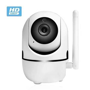 Kamera IP dalam ruangan HD 1080P nirkabel, 120 Audio <span class=keywords><strong>2</strong></span> arah penglihatan malam otomatis sudut lebar kartu memori CMOS keamanan rumah EDAFA WiFi - Product Image 1