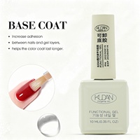 Gel à ongles fonctionnel professionnel sans HEMA ni TPO, base peel-off, couche de finition sans résidu, haute brillance, UV LED, OEM ODM, en vrac, pour salon et DIY