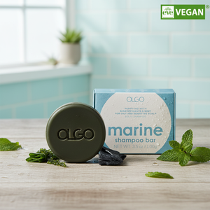 OLGO Vegan Marine <b>Shampoo</b> Bar Scalp Cooling and Healthy Scalp Barrier for Hair Care - Product Image 3