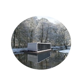 Maison préfabriquée en conteneur de 20 pieds et 40 pieds, pliable, à <span class=keywords><strong>prix</strong></span> fixe, deux modules de 100 mètres carrés, avec accès manuel - Product Image 1