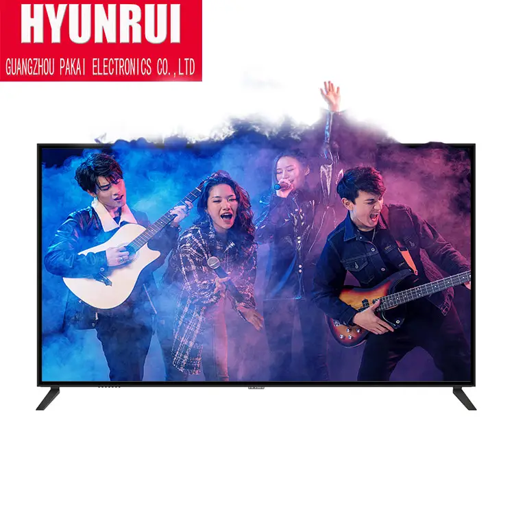 T2-S2 43/50/55/65 Inci Fitur Standar TV OEM LED Backlit Produsen Tiongkok TV LED Pintar