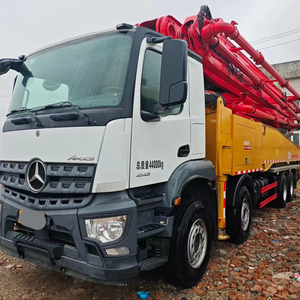 Pompe à béton montée sur camion Zoomlion d'occasion, neuve, avec moteur diesel, portée horizontale de 62 m, Shanghai - Product Image 1