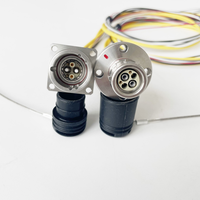 HDTV hybrid fiber cable assembly,3K.93C FXW-2*LC/PC Hybrid Connector Fiber Optic Patch Cord