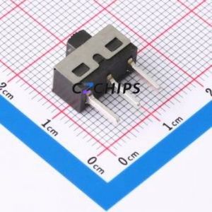 HX SS12D10G3 Slide Switch Through hole-3P,6.7x12.7mm Switch Single Pole Double Throw Rectangle Pin Header PC Pin 12.7mm - Product Image 2