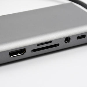 11 en 1 Adaptateur <span class=keywords><strong>Hdmi</strong></span> Vga 4k 3 Hub Avec Hub 3.0 Tf Sd Reader Slot Pd Usb C Type-c Hub pour <span class=keywords><strong>Mac</strong></span> <span class=keywords><strong>Book</strong></span> Pro/air pour Ugreen - Product Image 2