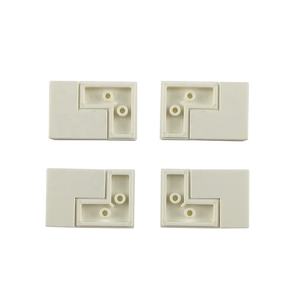 Tuile 2x2 d'angle en plastique ABS écologique, briques éducatives pour enfants, <span class=keywords><strong>jouets</strong></span> de construction n°14719 - Product Image 4