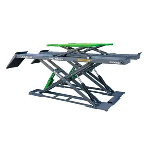 Car lifts equipment LNJS-5018E lifting capacity 5000KG with CE certification wheel alignment scissor car lift