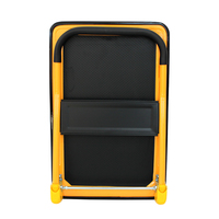 Chariot à main pliable Kingfreedom en acier, capacité 300 kg, plateforme de déplacement, roues pivotantes à 360 degrés, outils OEM