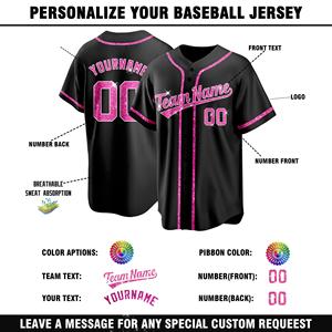 Maillot de baseball personnalisé à sequins pour femme – Nom et numéro personnalisables – Manches courtes – Chemise de supporter pour le jour du match – Coton/Polyester/Spandex – Été - Product Image 4