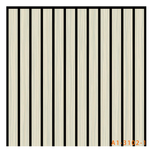 All'ingrosso griglia sfondo Pvc pannello di parete 3d carta da parati autoadesiva impermeabile adesivo da parete in legno per soggiorno - Product Image 4